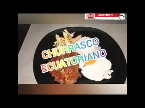 BISTESES jugoso y delicioso, CHURRASCO JUGOSO / churrasco Ecuatoriano / bistec encebollado facil