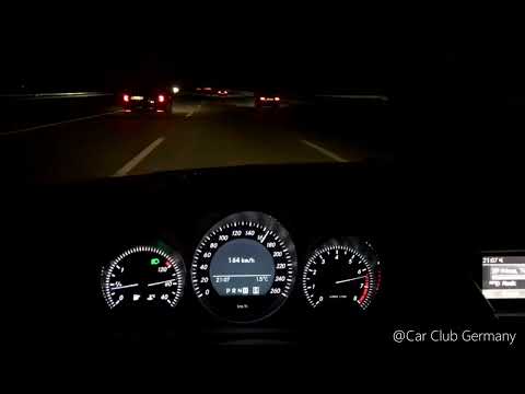 Mercedes C200 S204 184 PS acceleration 90-210 Km/h