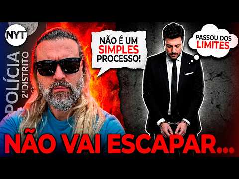 Danilo Gentili could be arrested after Nando Moura stabbed his former friend.