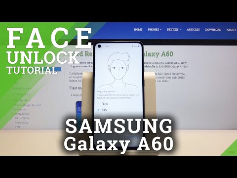How to Add Face Unlock in SAMSUNG Galaxy A60 – Face Recognition