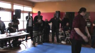 WILLIAM H CAVALI (San Bao) VS  ZIG SHORT (Wing Chun)