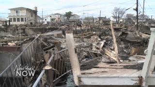 Sandy aftermath in Breezy Point Queens