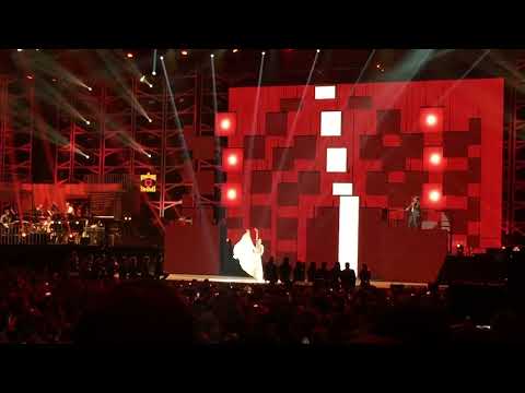 Les Enfoirés à l’Accor Arena le 25/01/2016 - Keim, Foly, Pester, Laroque, Renaud Capuçon, "Jour 1"