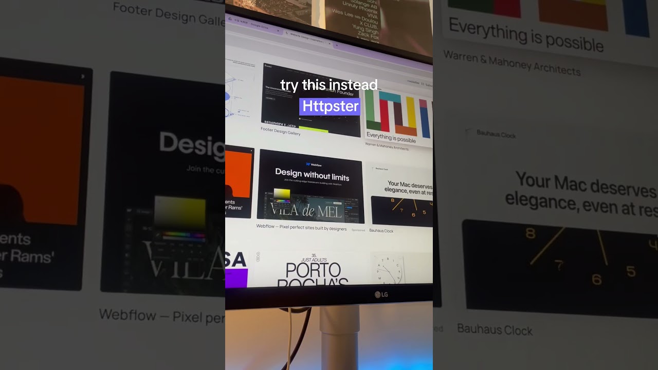 if you’re tired of using Pinterest, Behance for design inspiration? Try this instead!