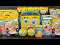 ASMR 15 Minutes SPONGEBOB SQUAREPANTS Mega Mystery Unboxing Toy Surprise No Talking