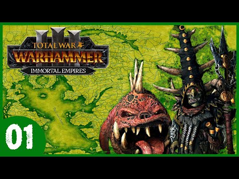 Total War: Warhammer 3 - Immortal Empires Campaign - Skarsnik - Part 1