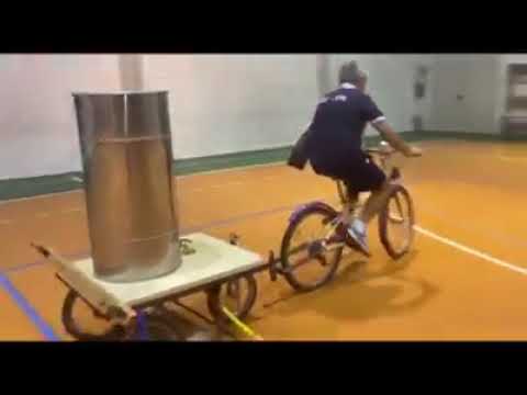 BICICLETTA LAVASCIUGA RESILIENZA SPORTING PAVONA PALLAVOLO