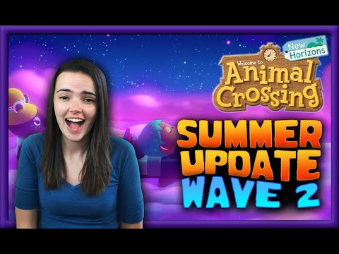 Animal Crossing: New Horizons Summer Update TRAILER REACTION!