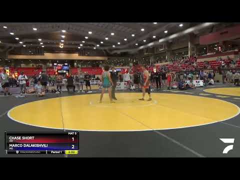 145 Lbs Semifinal - Chase Short, MO Vs Marco Dalakishvili, MO 9c1b