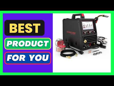 YESWELDER Firstess DP200 Dual Pulse,7-Inch LCD Screen 120/240V Dual Voltage MIG