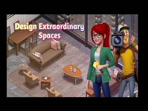 Room flip design dress up decorate trailer!! Room flip design game