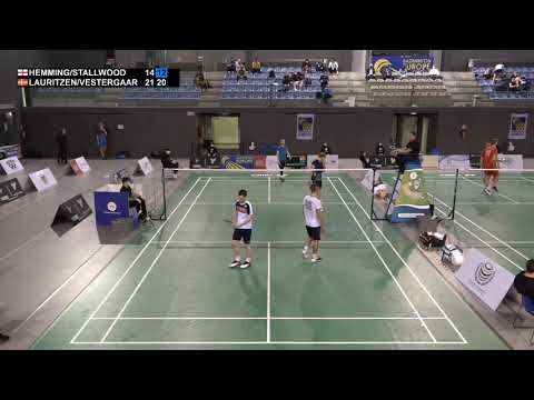 Match point - Hemming/ Stallwood vs Lauritzen/ Vestergaard - MD, SF - Portuguese International 2021
