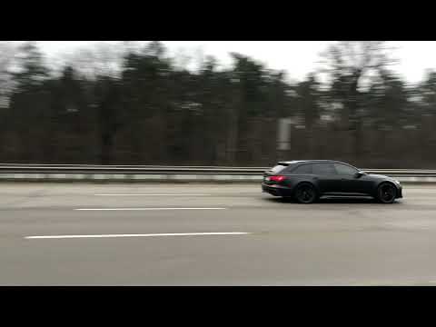 Audi RS6 C8 akrapovic exhaust