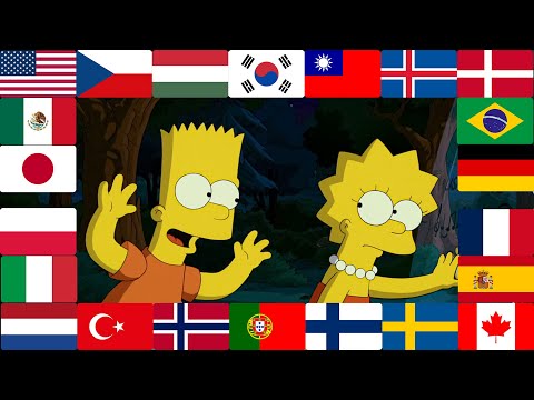 "Lisa's got a boyfriend" in Different Languages | The Simpsons Movie