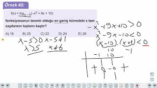 Eğitim Vadisi AYT Matematik 7.Föy Üstel ve Logaritmik Fonksiyonlar 3 Konu Anlatım Videoları