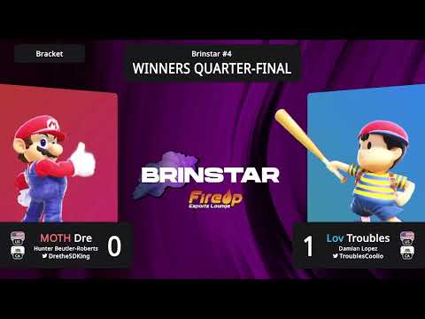 Dre (Mario) vs Troubles (Ness) - Brinstar #4 Winners Quarter Finals