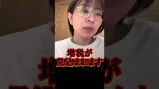 【増税リスト】独身税・タバコ税2026年以降どうなる？#さとうさおり#減税党