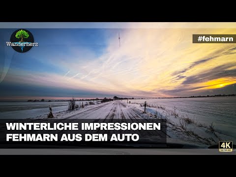 Winterliche Impressionen - Fehmarn aus dem Auto #wintervibes