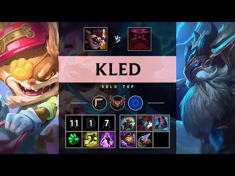 Kled Top vs Ornn - EUW Grandmaster Patch 25.18