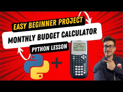 Code A Monthly Budget Calculator Program Functional And Practical Beginner Python Project Tutorial