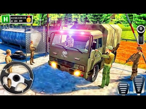 Army Truck Driver Simulator - Offroad Military Transporter - Best app GamePlay
