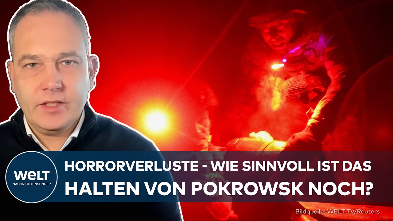 PUTINS KRIEG: Russische Drohnen-Übermacht ‒ Der ukrainischen Nachschub für Pokrows-Kessel in Gefahr