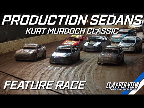 Production Sedans | Murdoch Classic - A-Main - Maryborough - 1st Jan 2023 | Clay-Per-View Highlights