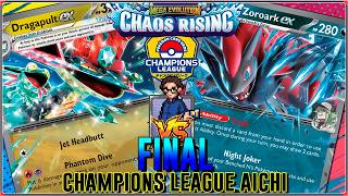 FINAL TCG POKEMON Champions League AICHI en ESPAÑOL | Dragapult ex vs Zoroark' N