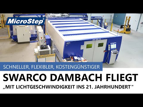 SCHNELLER, FLEXIBLER, GÜNSTIGER Swarco Dambach fliegt „mit Lichtgeschwindigkeit ins 21. Jahrhundert"