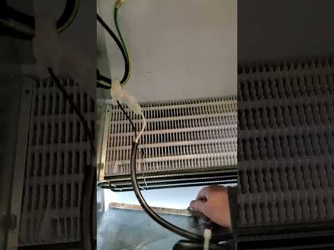 MVP Koolit freezer freezing drain line