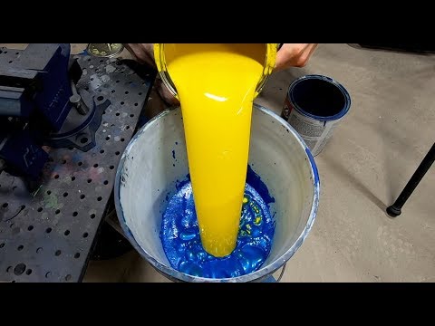 How to paint a car with paint spray gun