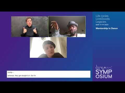 Dance/NYC 2022 Symposium: Mentorship in Dance Practice