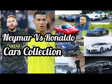 Neymar Vs Ronaldo Luxury Cars Collection 2023