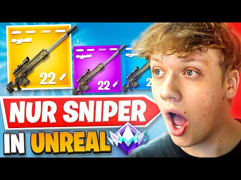 THE ONLY *SNIPER* CHALLENGE IN UNREAL RANKED! 🎯🔥 (EXTREMELY INTENSE)