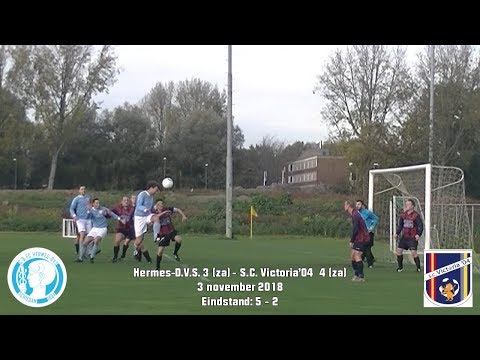 Samenvatting Hermes-D.V.S. 3 (za) - S.C.Victoria'04 4 (za)