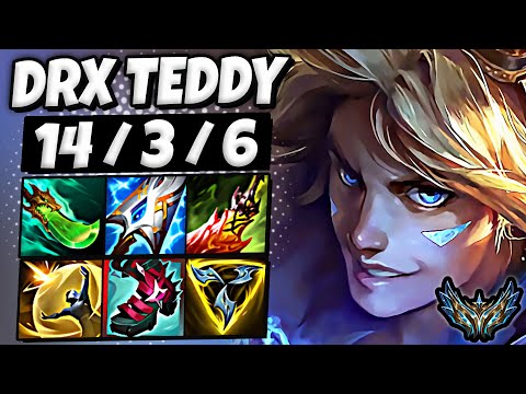 Ezreal vs Lucian ADC [ DRX Teddy ] Patch 25.14 Korea Challenger