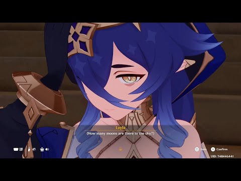 Layla: How many moons are there in the sky? - (Genshin Impact)