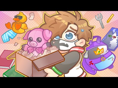 Ranboo Plays the Most Relaxing Puzzle game (Unpacking)