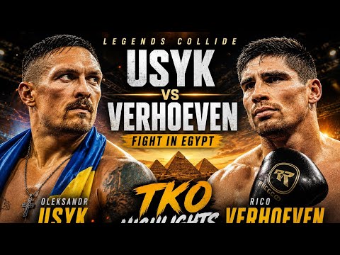 Oleksandr Usyk vs Rico Verhoeven | Full Fight Highlights | TKO HD