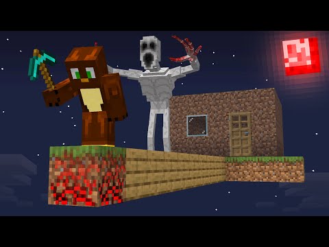 Surviving One Block With EVERY Dweller in Minecraft