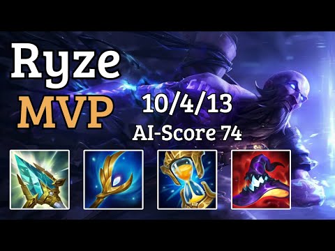 Ryze Mid vs Ahri - BR Challenger 1600+ LP | Patch 25.24