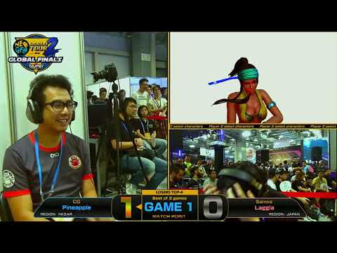 Pineapple (菠蘿) 對 Laggia (ラギア) - 拳皇 XIV NEO GEO 世界賽 第二季 Top 8