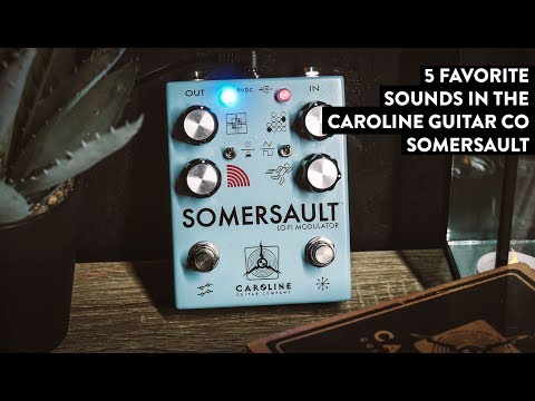 Caroline Guitar Company Somersault Lo-Fi Modulator 2019 Blue image 2