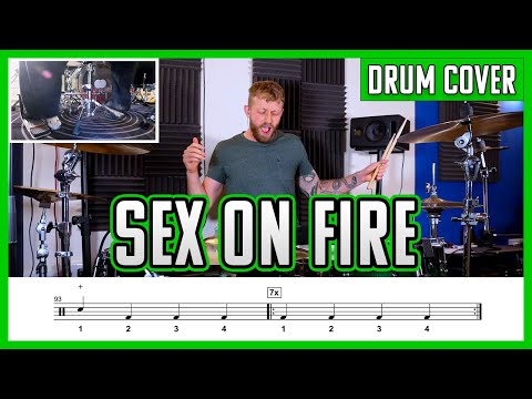 Sex On Fire - Drum Cover + Notation
