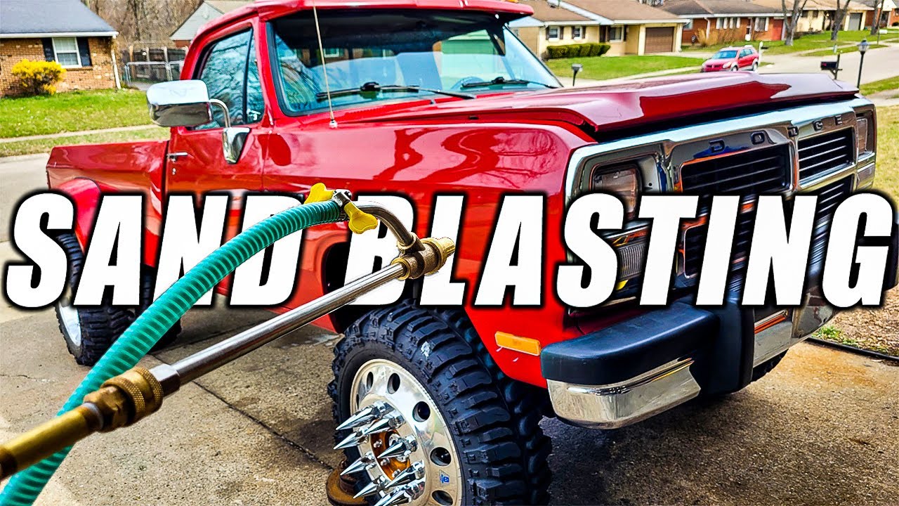 Pressure Washer Sand Blasting BEST $32 SPENT ON AMAZON