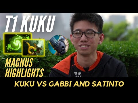 SORRY BOYS! LEGENDARY KUKU MAGNUS VS GABBI AND SANTINO DOTA 2