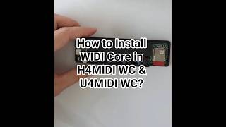Video thumbnail for CME WIDI Core Expansion: How to Install WIDI Core in H4MIDI WC & U4MIDI WC? #tutorial #cme by CME Pro - The MIDI Experts