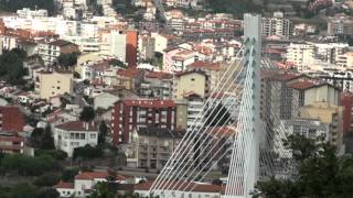 preview picture of video 'Coimbra - Ponte Europa vista do Miradouro do Vale do Inferno #4'