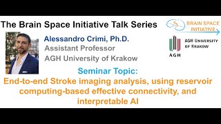 End-to-end Stroke imaging analysis, using reservoir computing-based effective connectivity, and ...