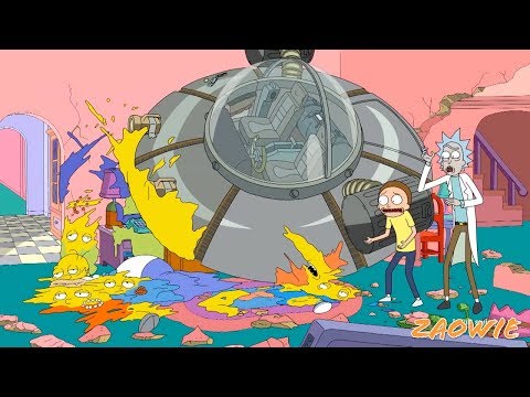 Reverse It - The Simpsons Couch Gag - Rick and Morty
